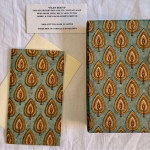 Handmade Cotton Stationery Set